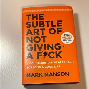The Subtle Art of Not Giving a F*ck Book
